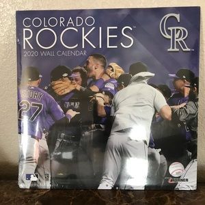 Colorado Rockies 2020 wall calendar